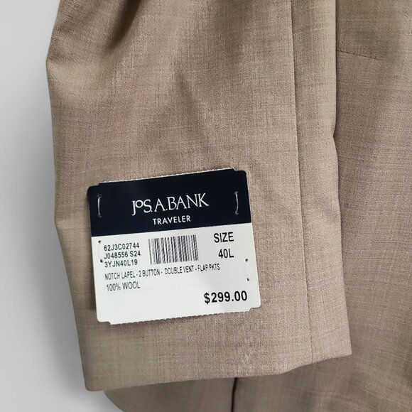 NWT Jos. A. Bank Traveler Sport Coat - Picture 10 of 16